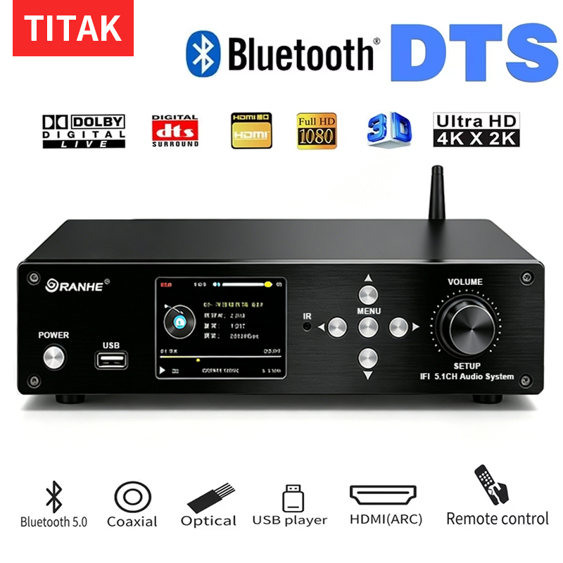 Audio Music Splitter - Decodificador de Áudio Original 5.1 Canais