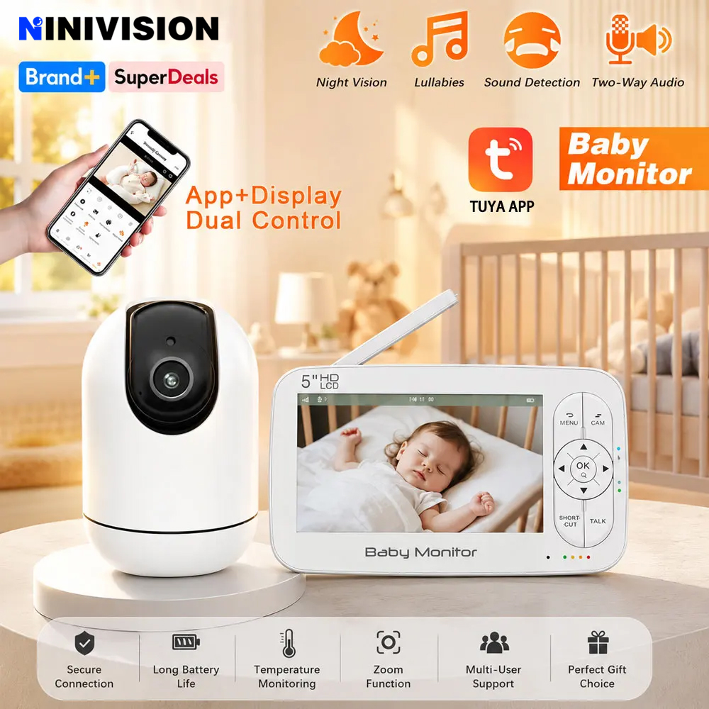 Audio Music Network - Monitor de Bebê Inteligente com WiFi,