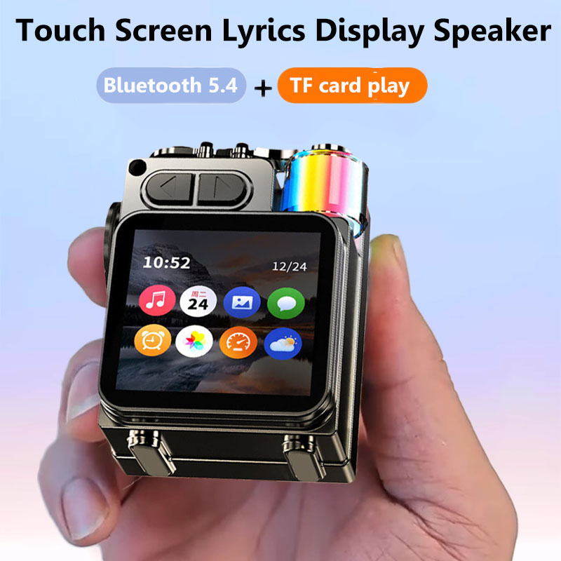 Audio Music Player App - Tela de toque inteligente alto-falante bluetooth