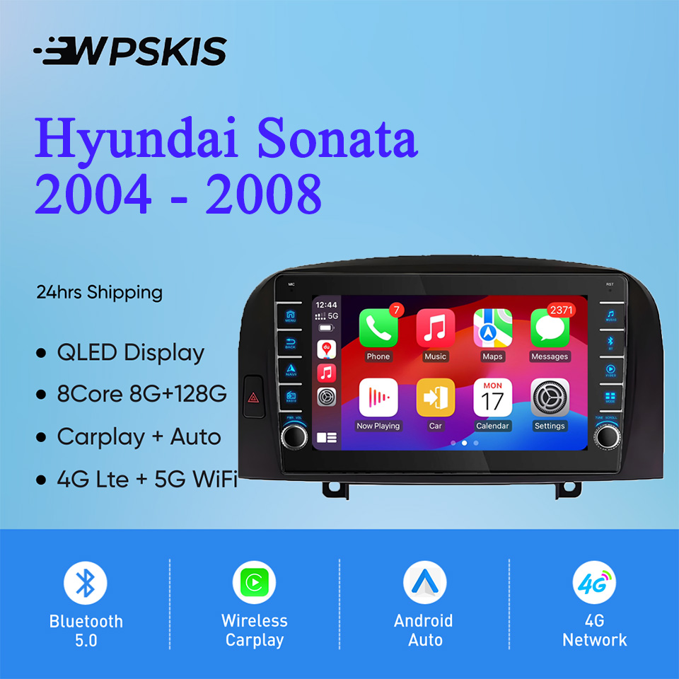 Audio Music Network - QLED Car Radio Video Audio Player,