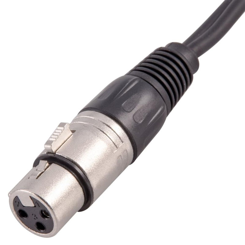 Cabo divisor xlr 3 pinos fêmea - Audio Music Splitter avaliação e preço