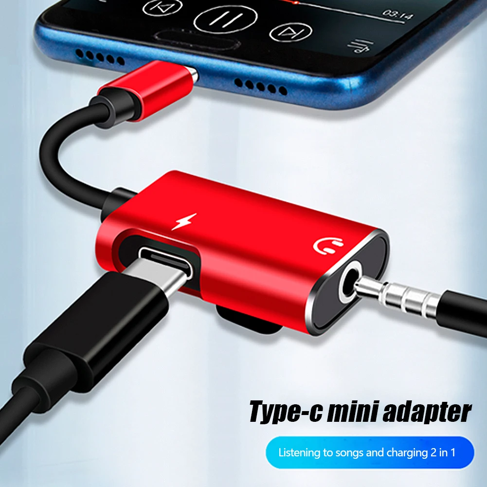Adaptador 2 em 1 USB-C para Ja - Audio Music Splitter avaliação e preço