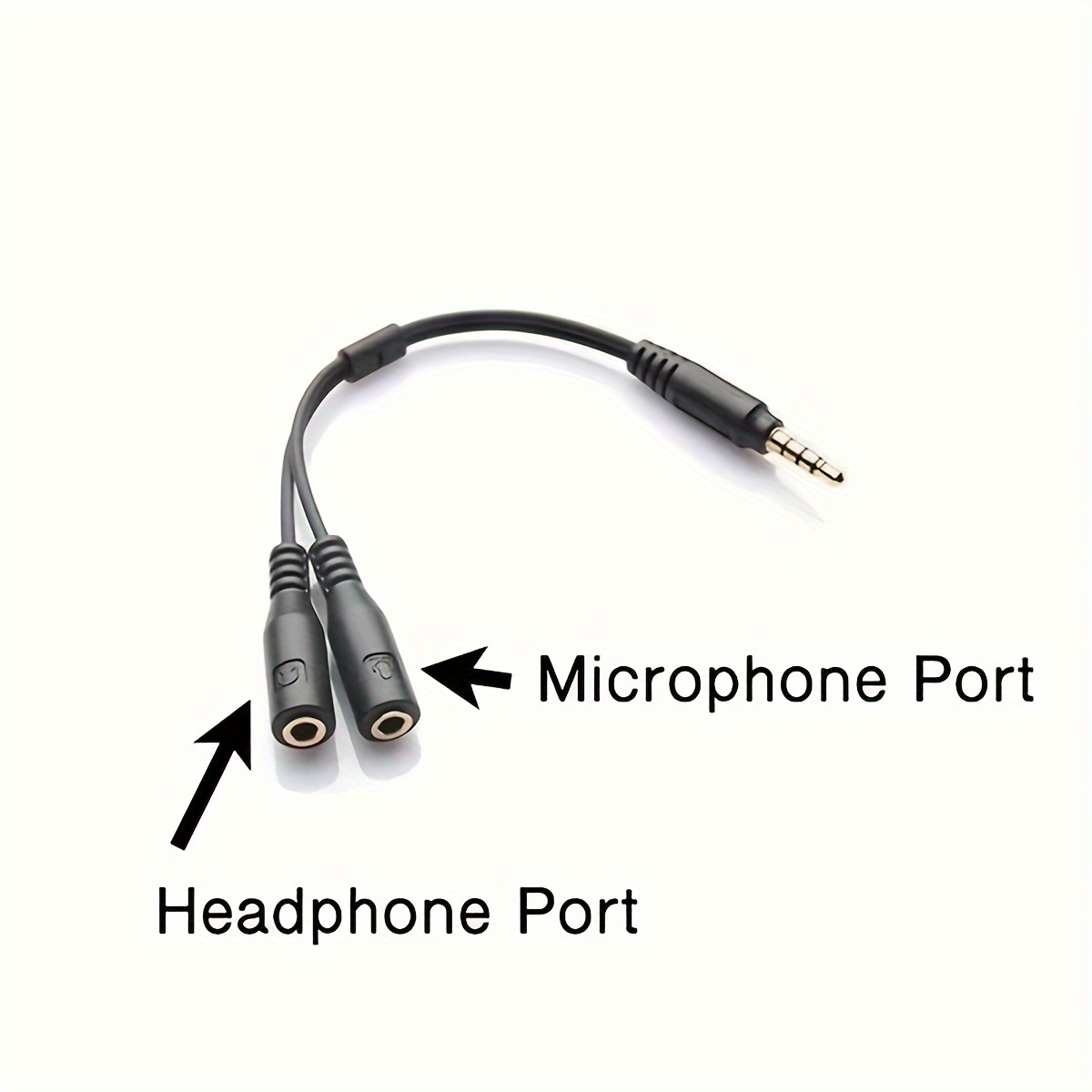 Áudio estéreo de 3,5 mm 1 mach - Audio Music Splitter avaliação e preço