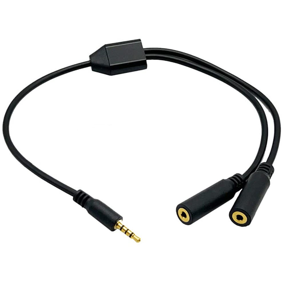 Banhado a ouro 4 pólos 2.5mm m - Audio Music Splitter avaliação e preço