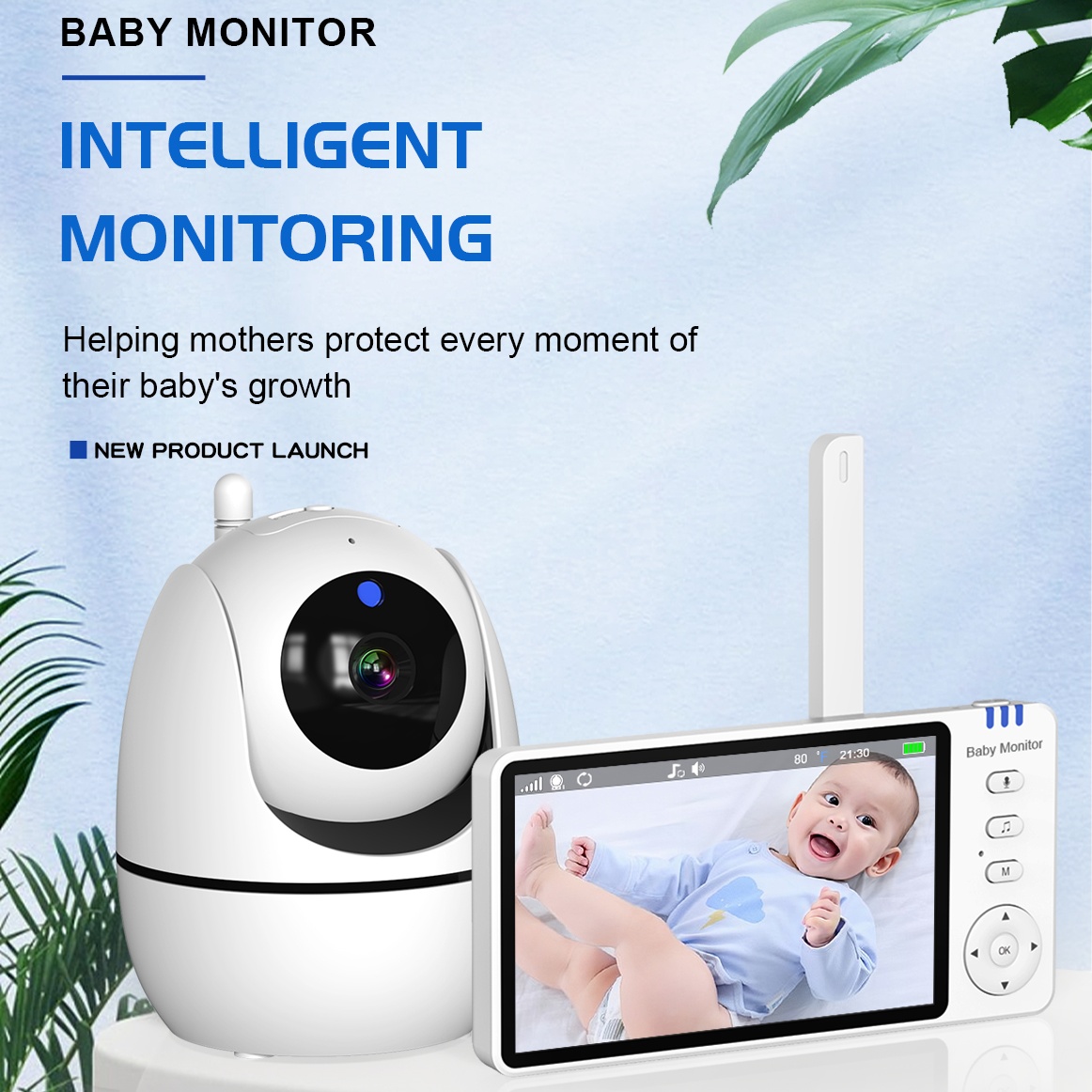 Baby Monitor Vídeo sem fio, Tw - Audio Music Network avaliação e preço