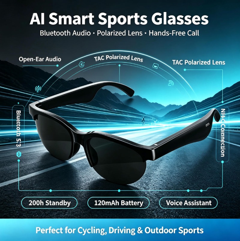 Óculos Esportivos Inteligentes - Audio Music Free avaliação e preço
