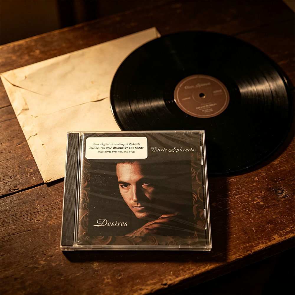 CD 'Desires' de Chris Spheeris - Audio Music Free avaliação e preço