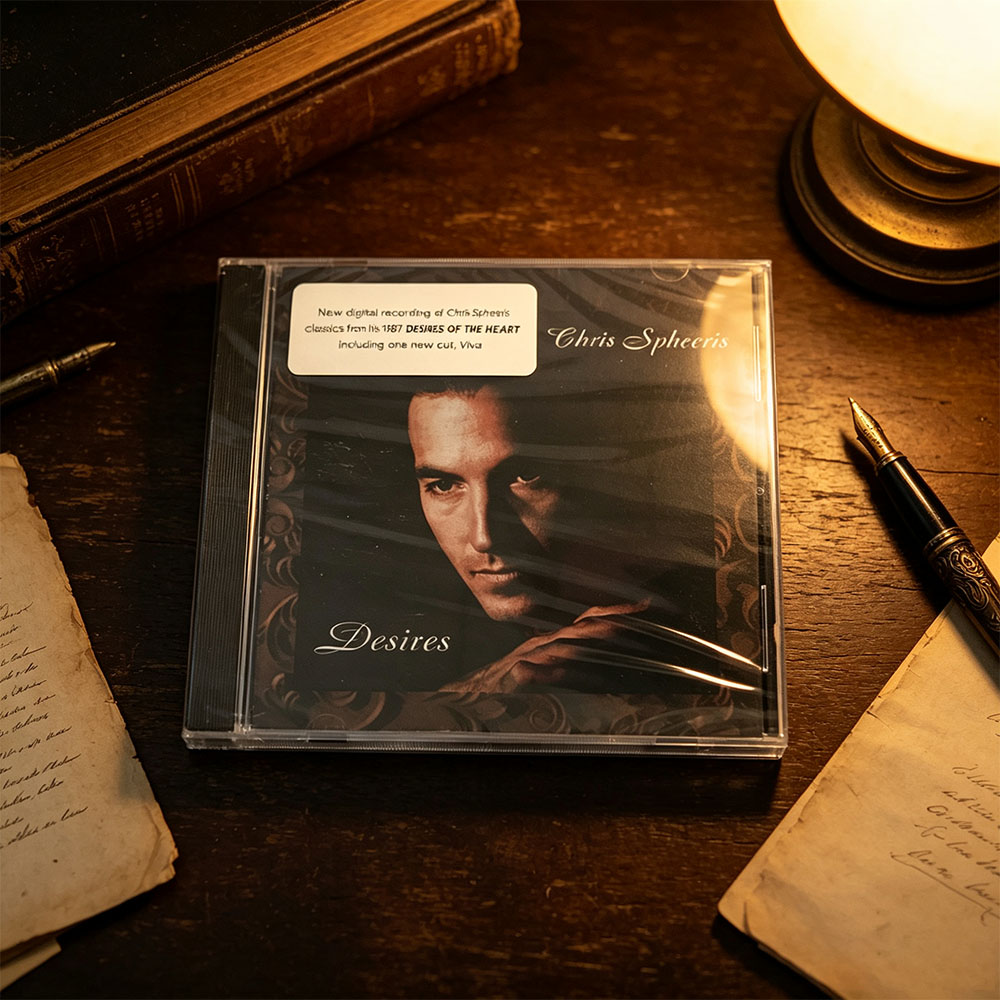 CD 'Desires' de Chris Spheeris - Audio Music Free avaliação e preço
