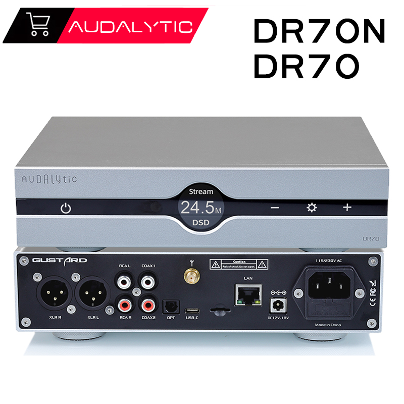 Audalytic DR70N DR70 hifi R2R  - Audio Music Network avaliação e preço